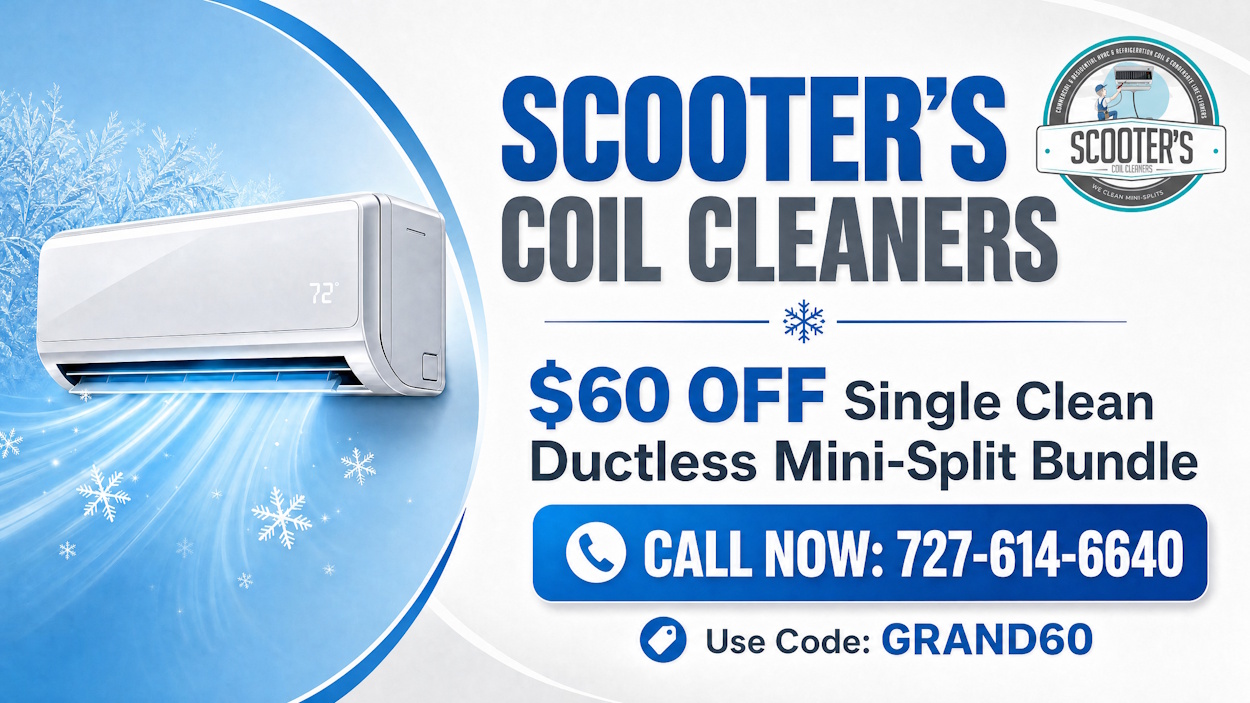 Clearwater Mini Split Cleaning